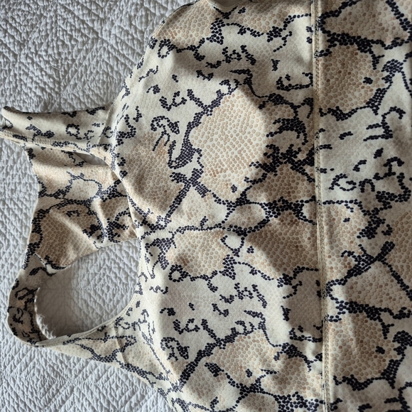 Allfenix Women's Snake Print Sports Bra Size S - Picture 5 of 6